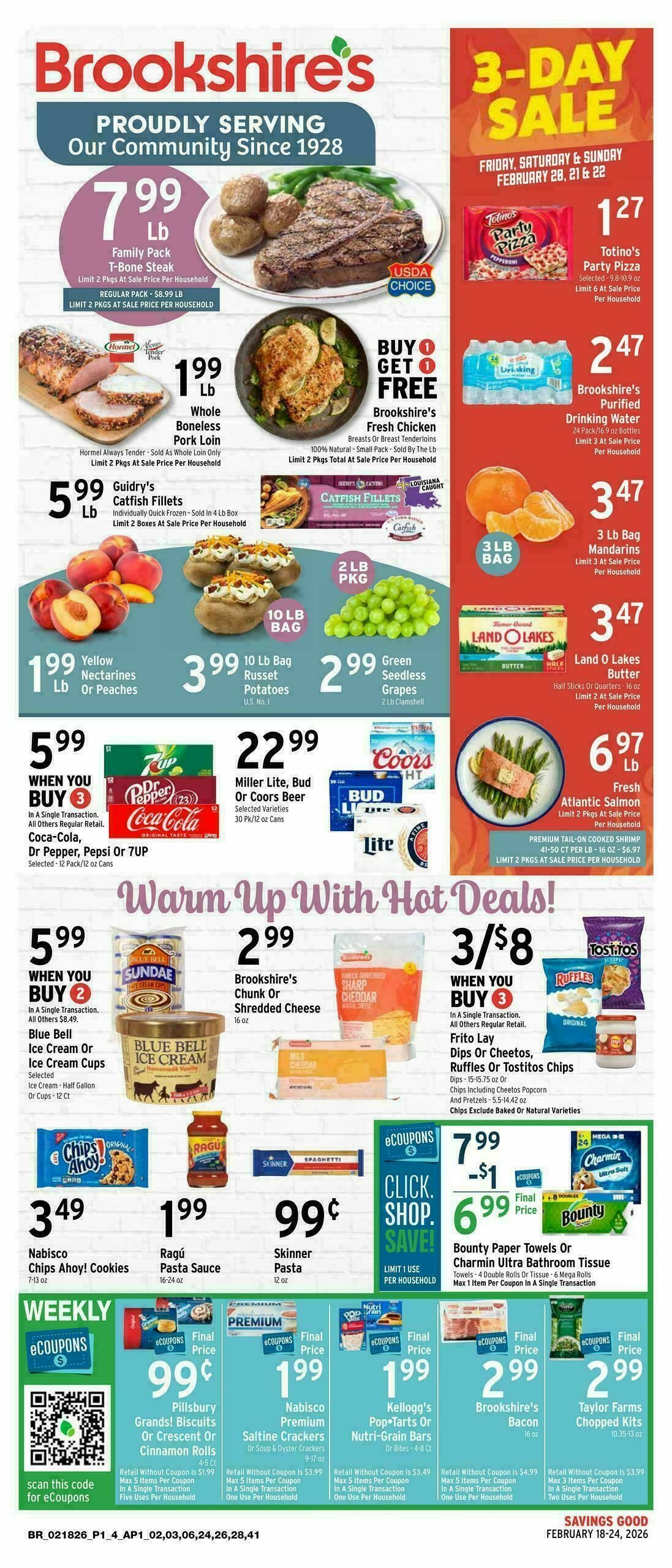 Brookshire's US Weekly Ad from February 18