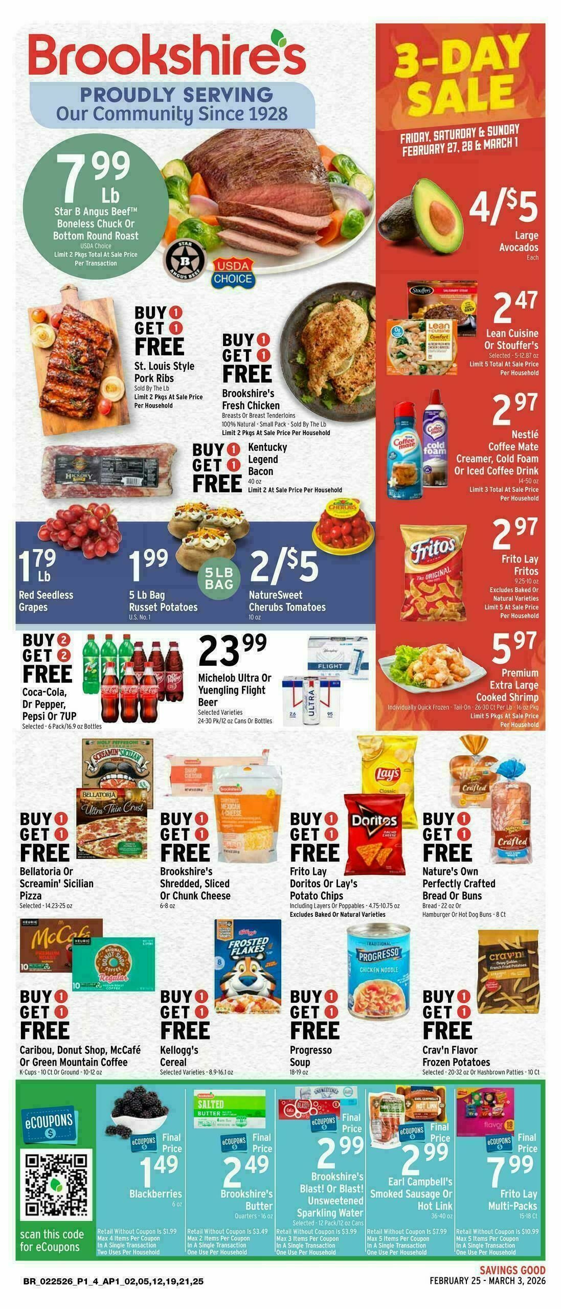 Brookshire's US Weekly Ad from February 25