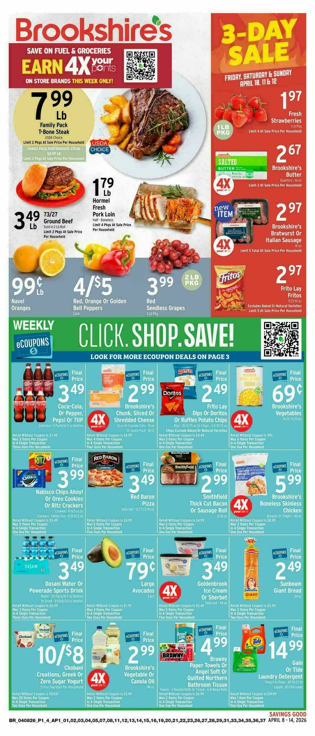 Brookshire's US Weekly Ad from April 8