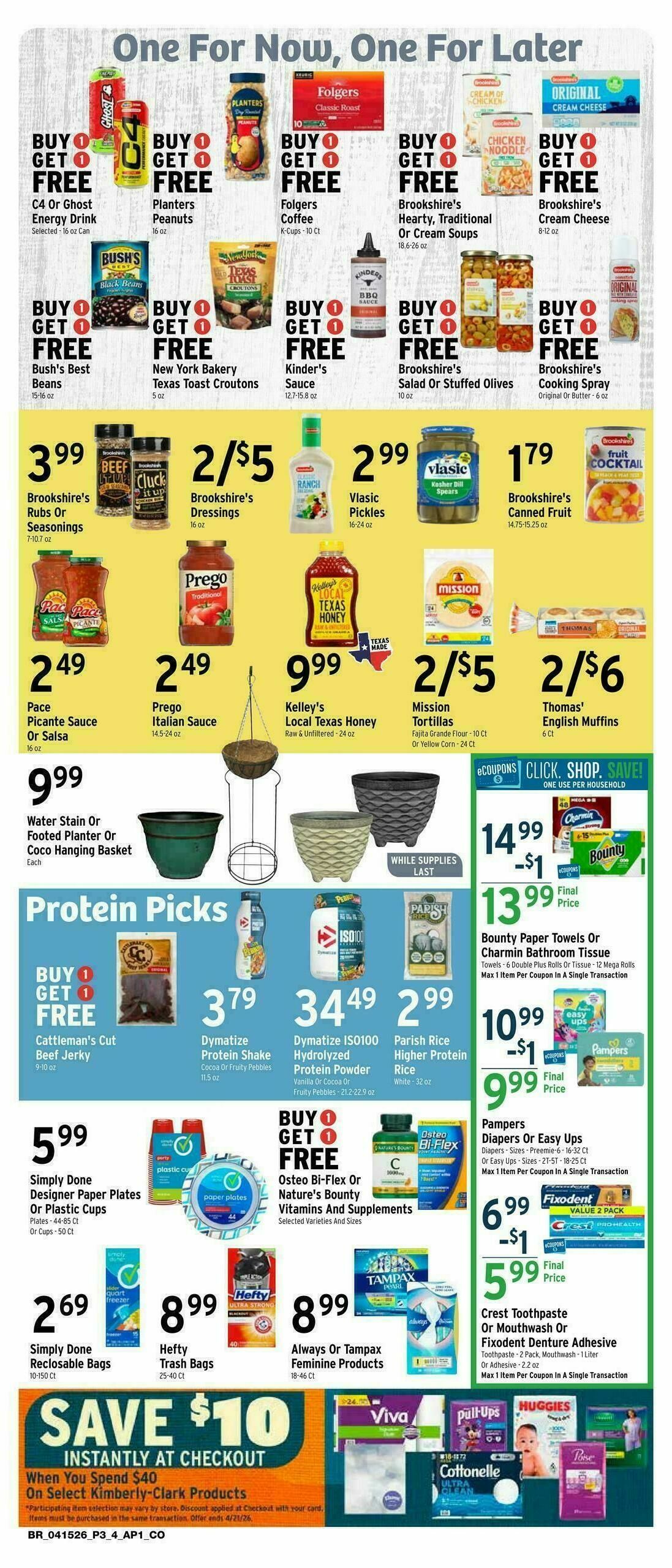 Brookshire's US Weekly Ad from April 15