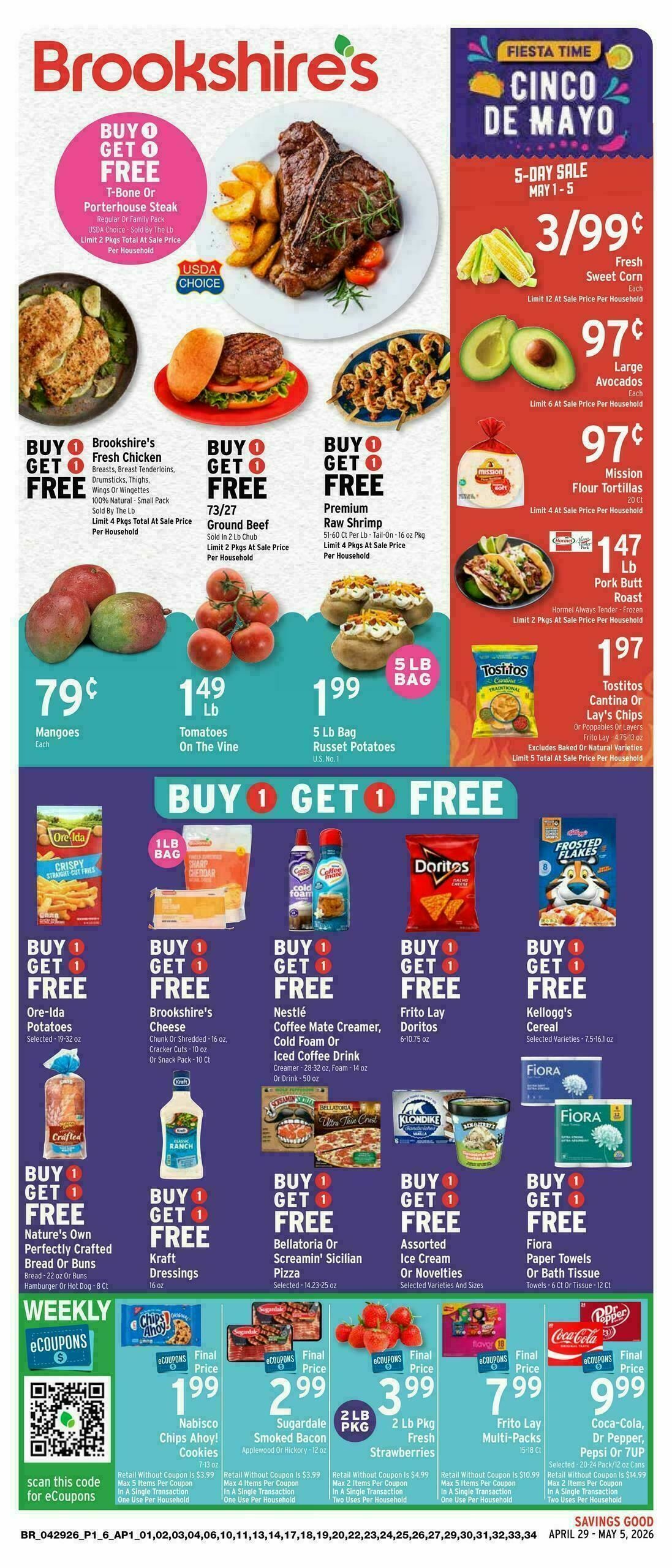 Brookshire's US Weekly Ad from April 29