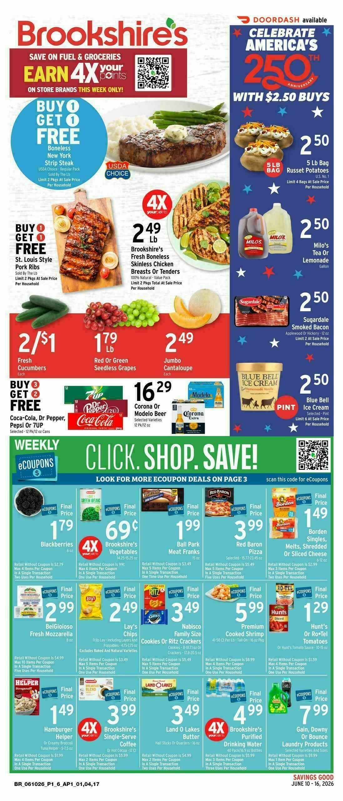 Brookshire's US Weekly Ad from June 10