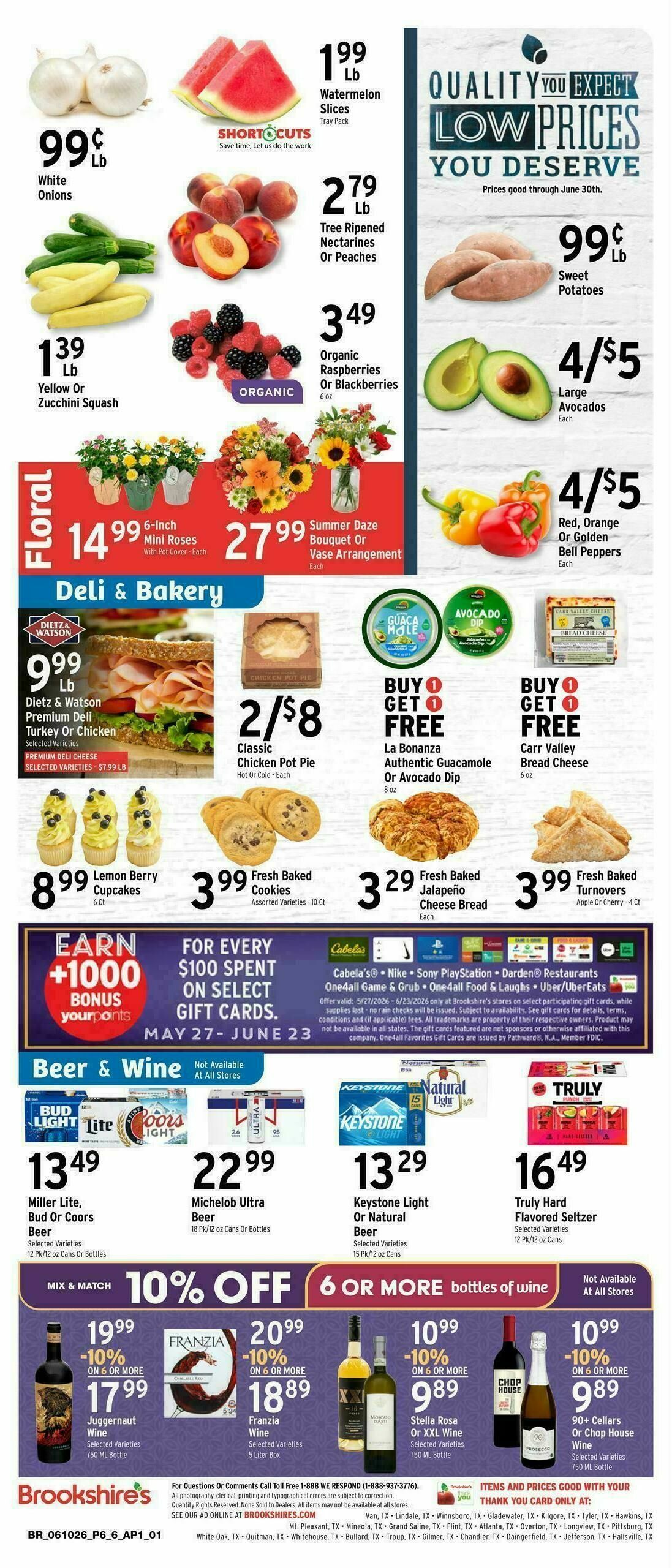 Brookshire's US Weekly Ad from June 10