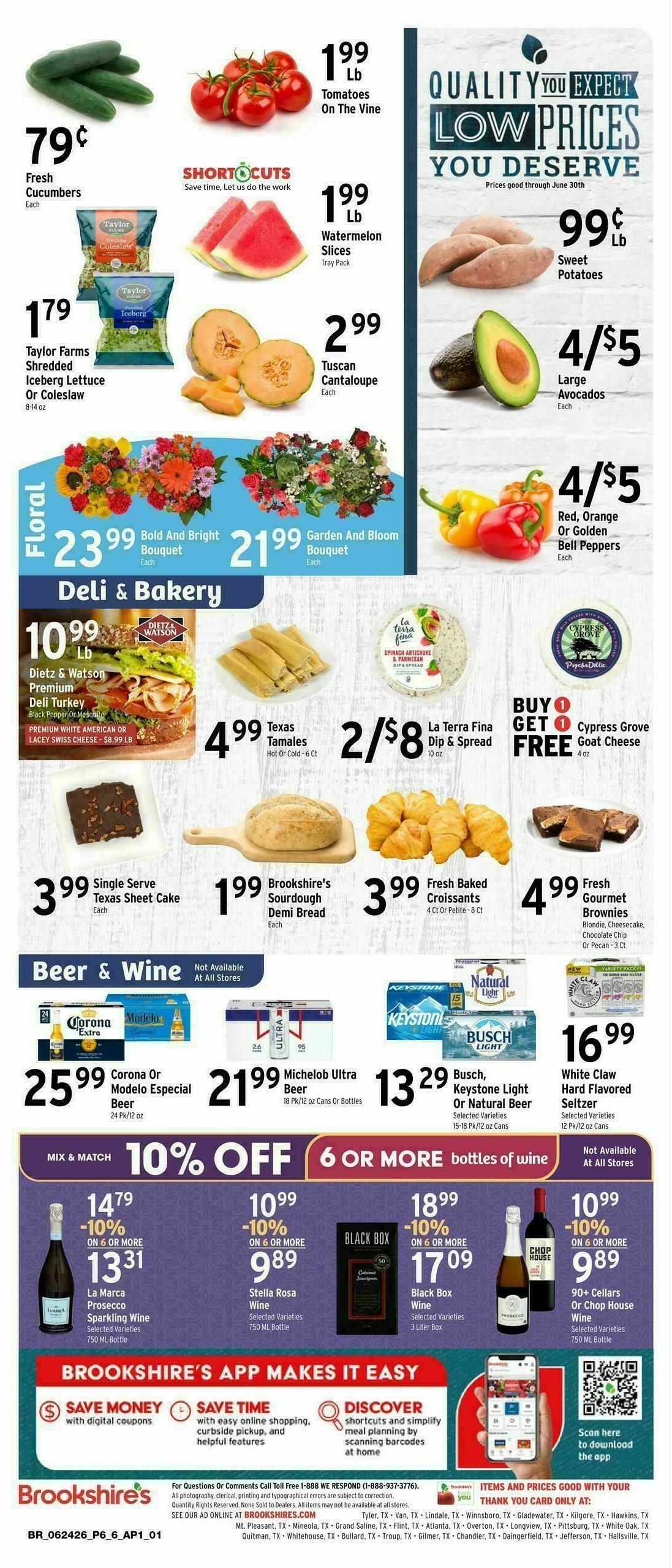 Brookshire's US Weekly Ad from June 24