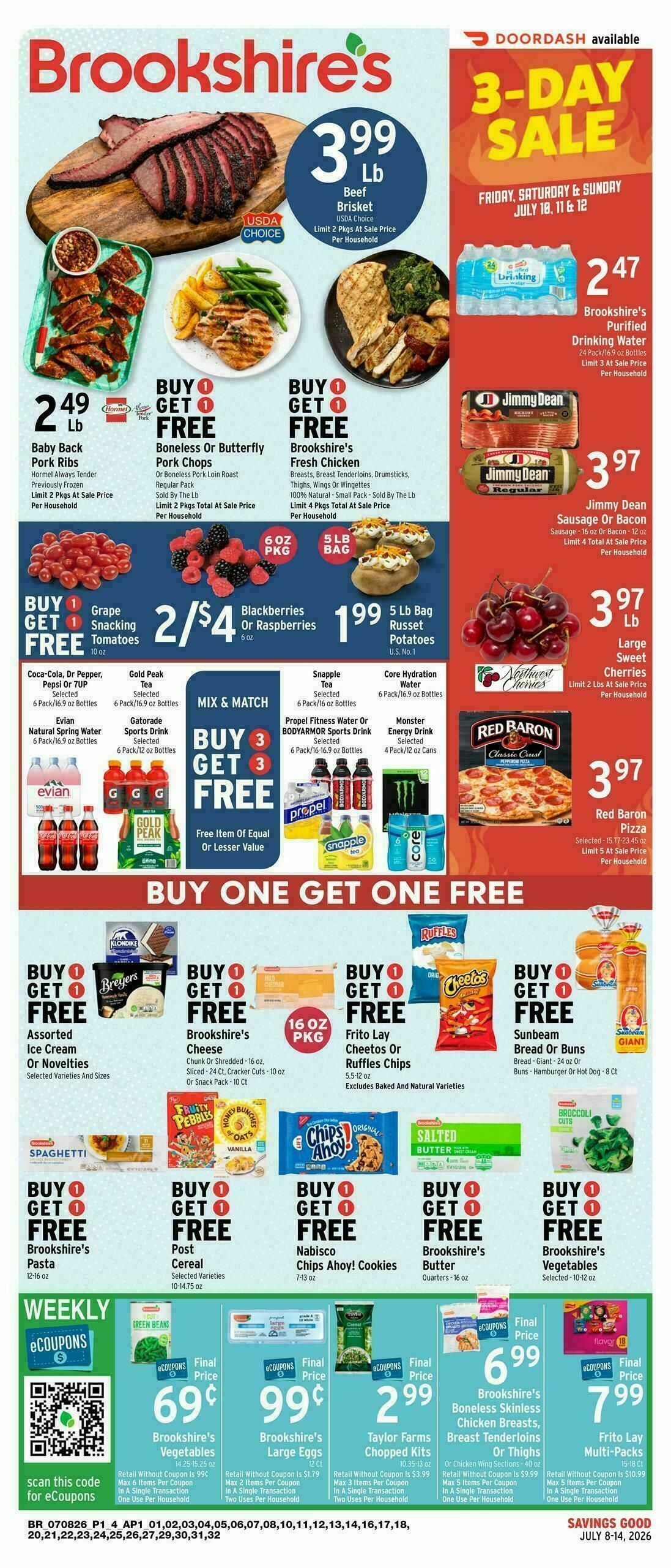 Brookshire's US Weekly Ad from July 8
