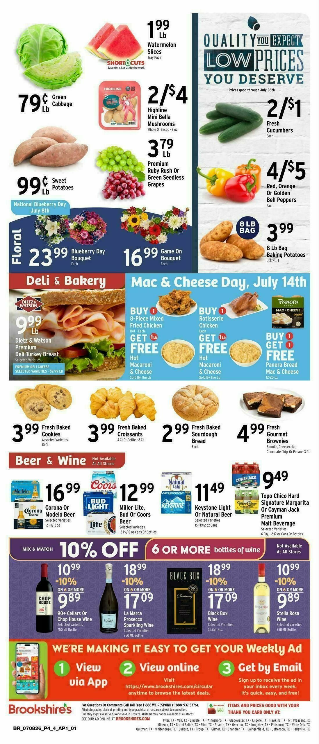 Brookshire's US Weekly Ad from July 8