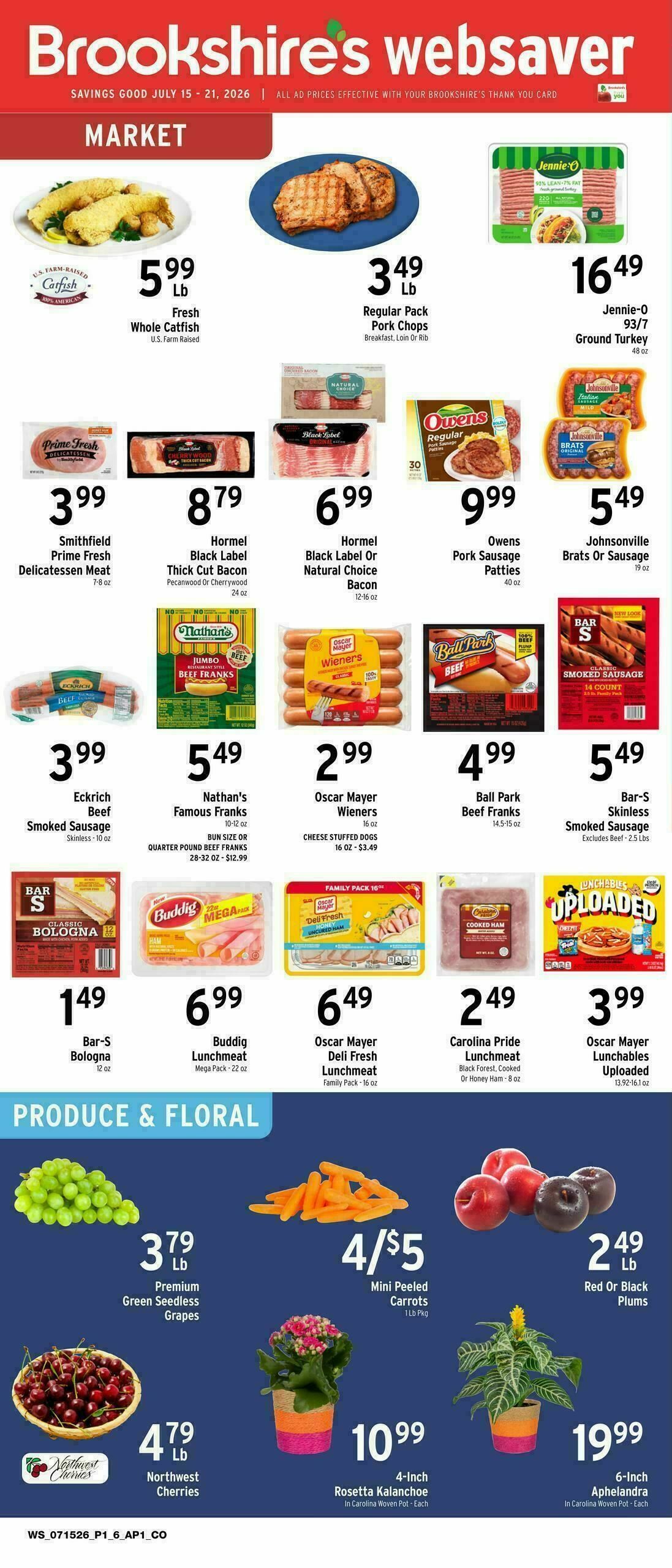 Brookshire's US Weekly Ad from July 15