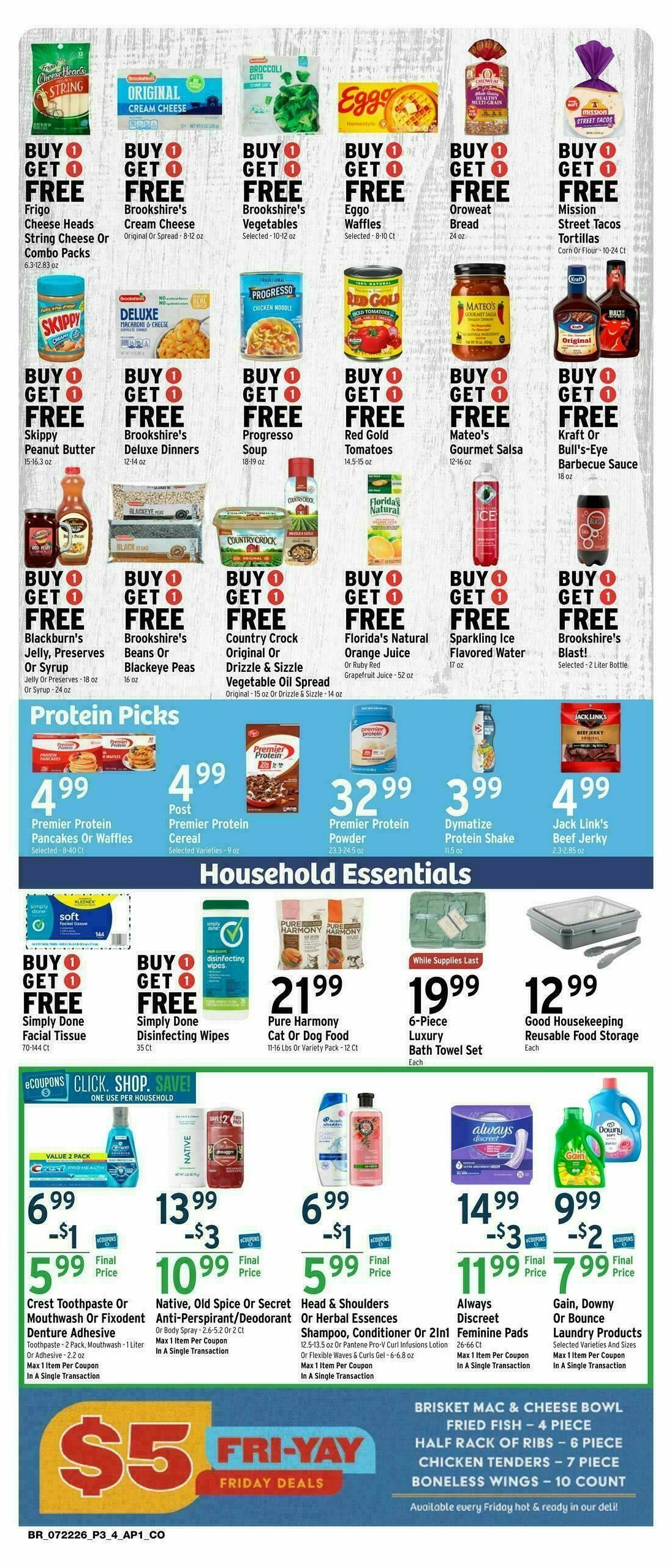 Brookshire's US Weekly Ad from July 22