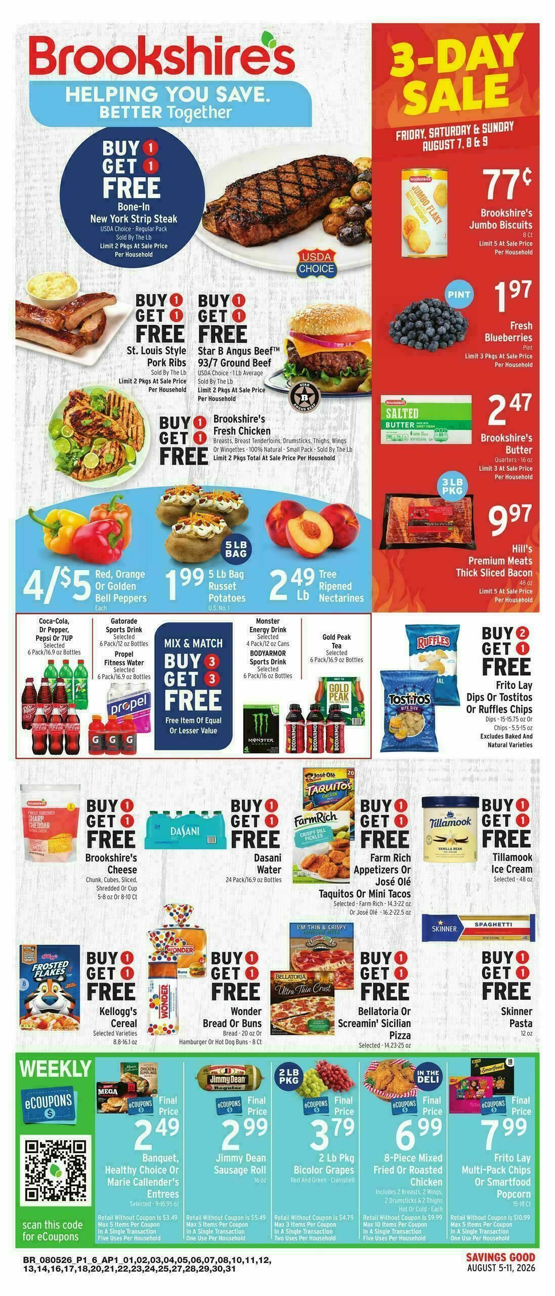 Brookshire's US Weekly Ad from August 5