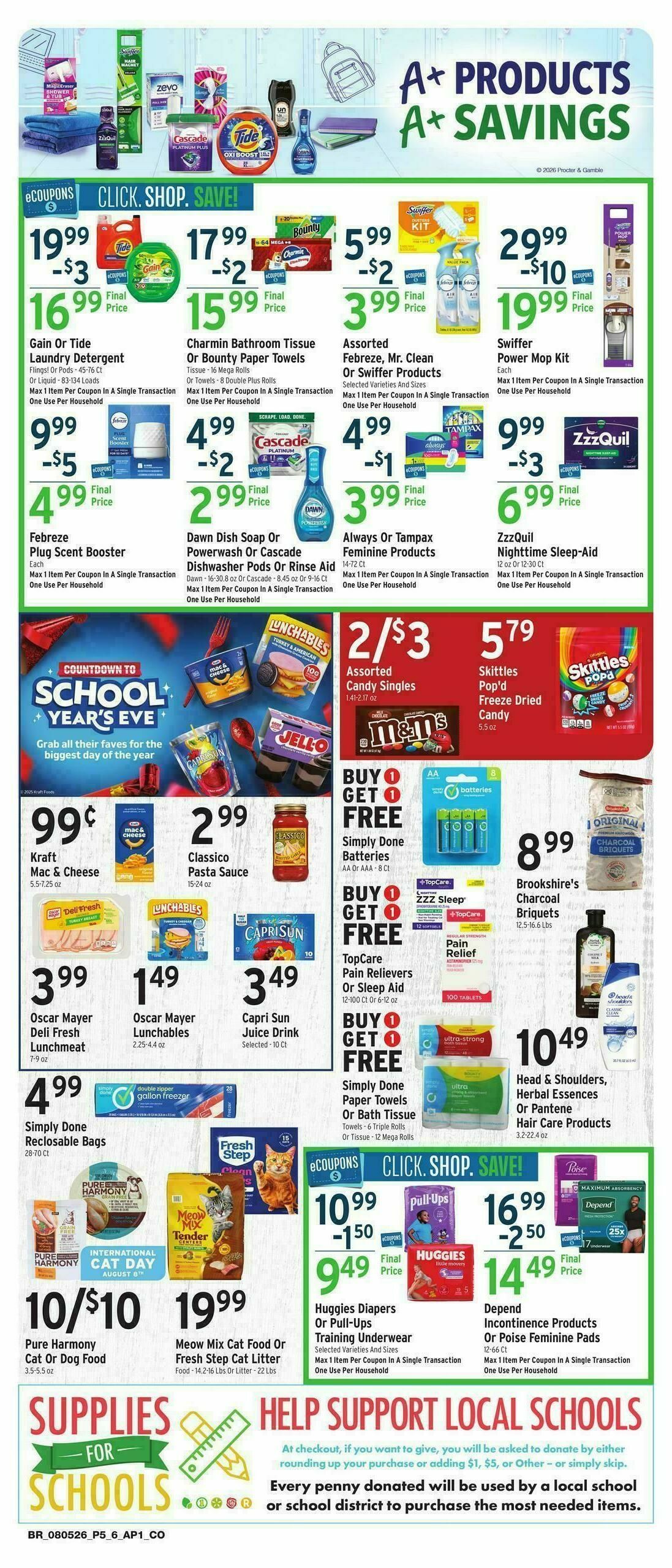 Brookshire's US Weekly Ad from August 5