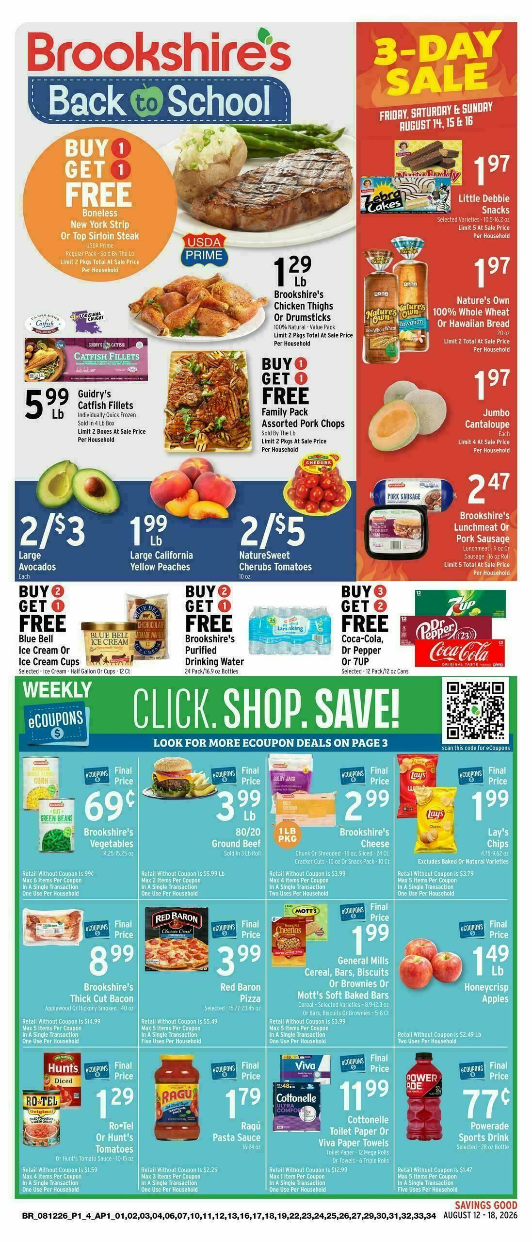 Brookshire's US Weekly Ad from August 12