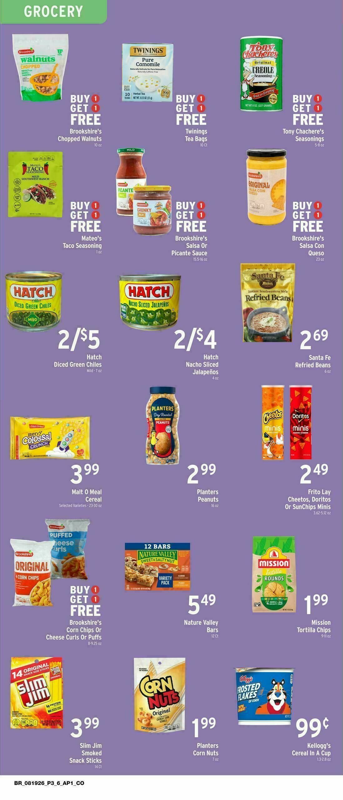 Brookshire's US Weekly Ad from August 19