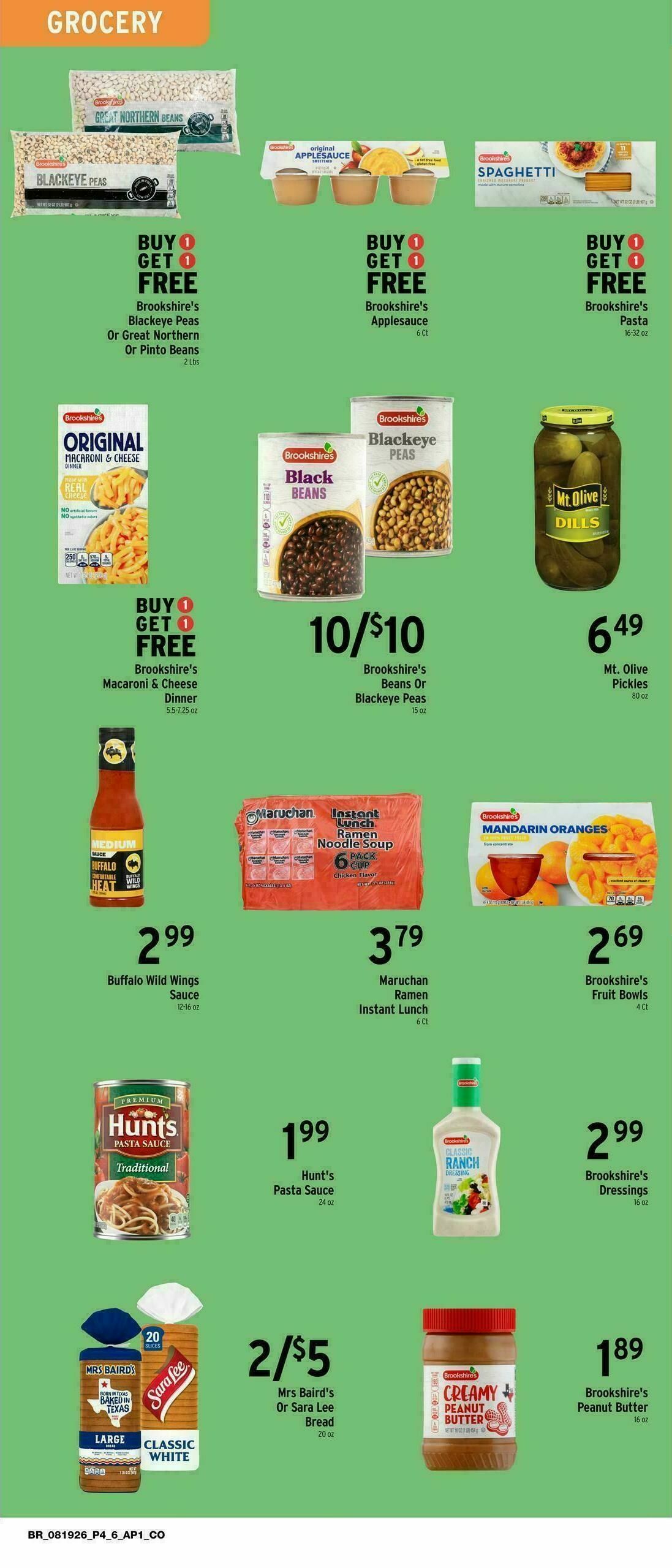 Brookshire's US Weekly Ad from August 19