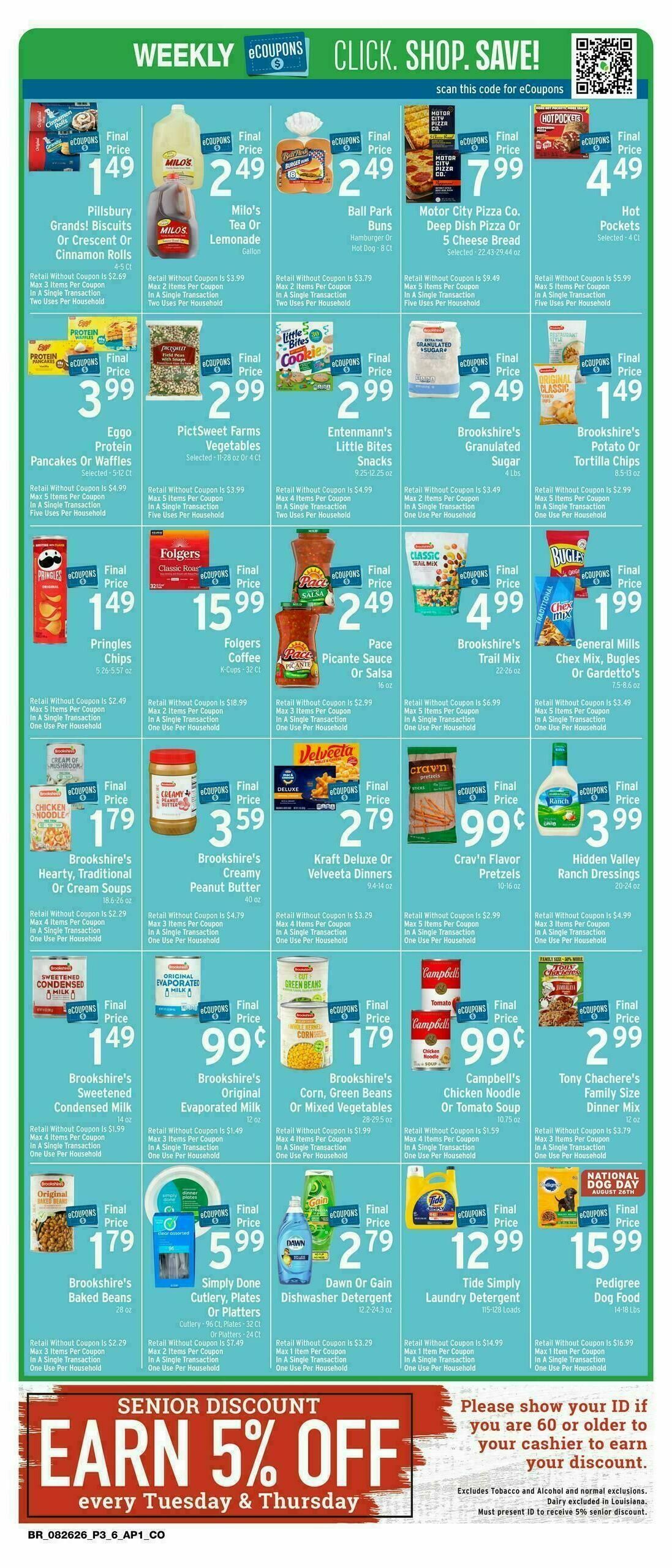 Brookshire's US Weekly Ad from August 26