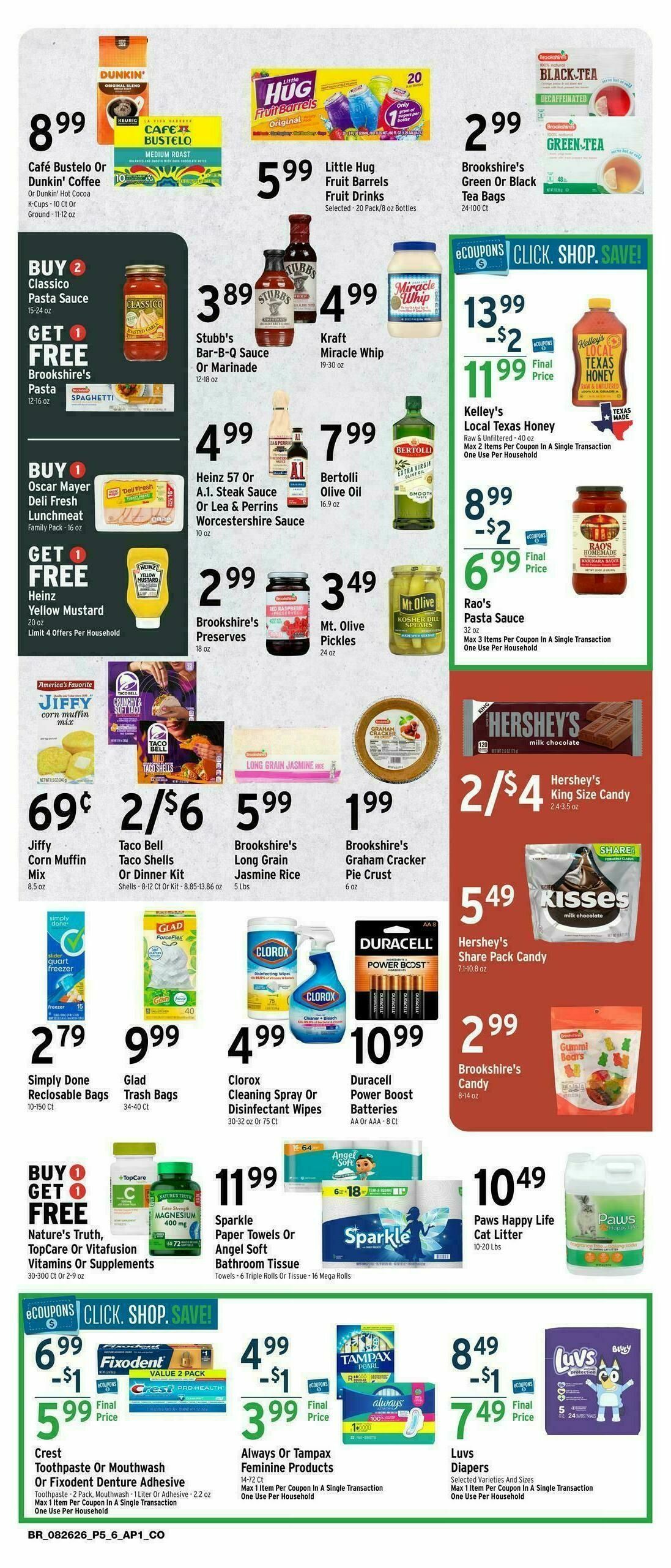 Brookshire's US Weekly Ad from August 26