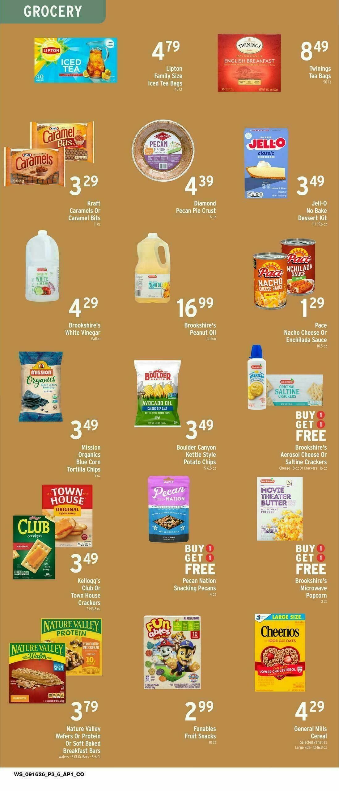 Brookshire's US Weekly Ad from September 16