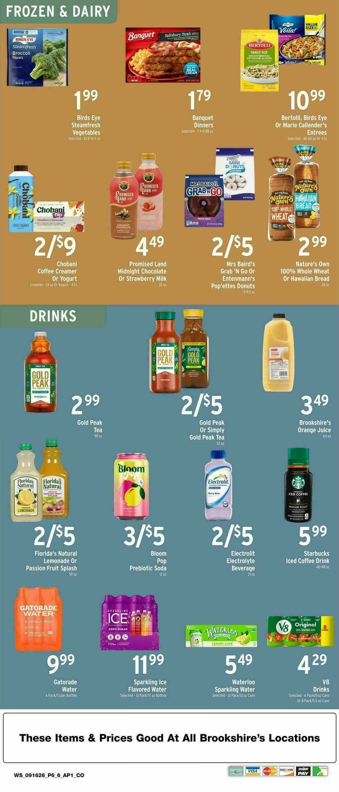 Brookshire's US Weekly Ad from September 16