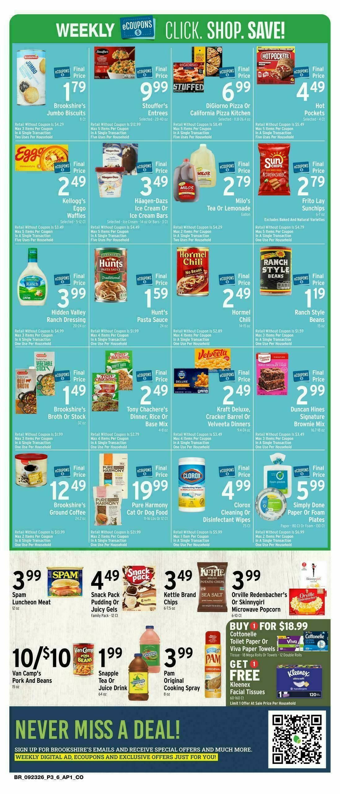 Brookshire's US Weekly Ad from September 23