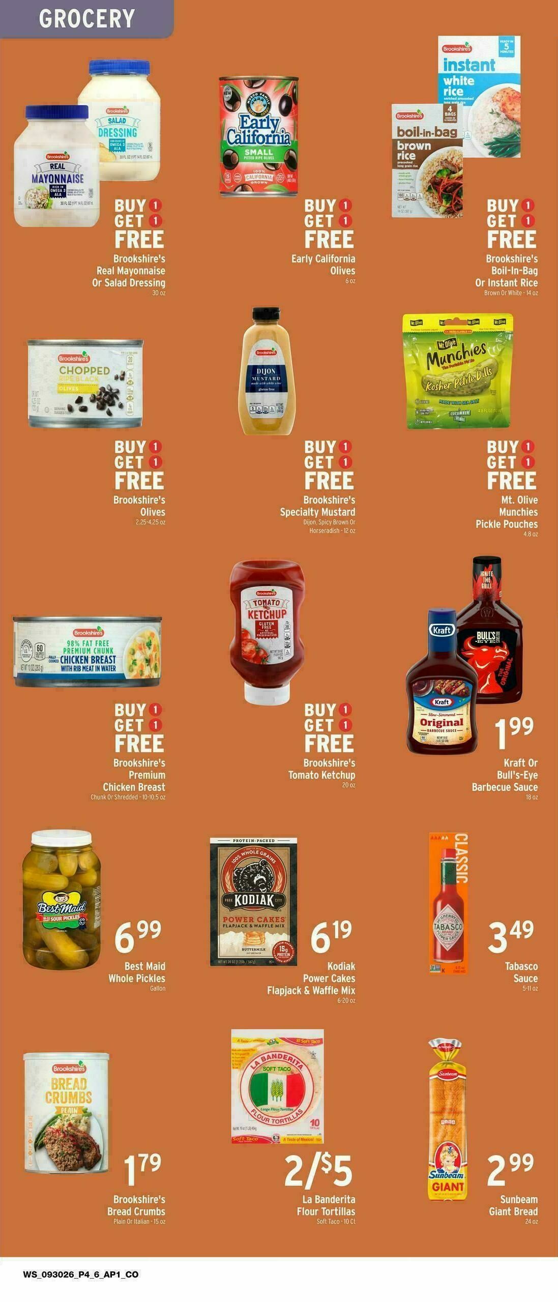 Brookshire's US Weekly Ad from September 30