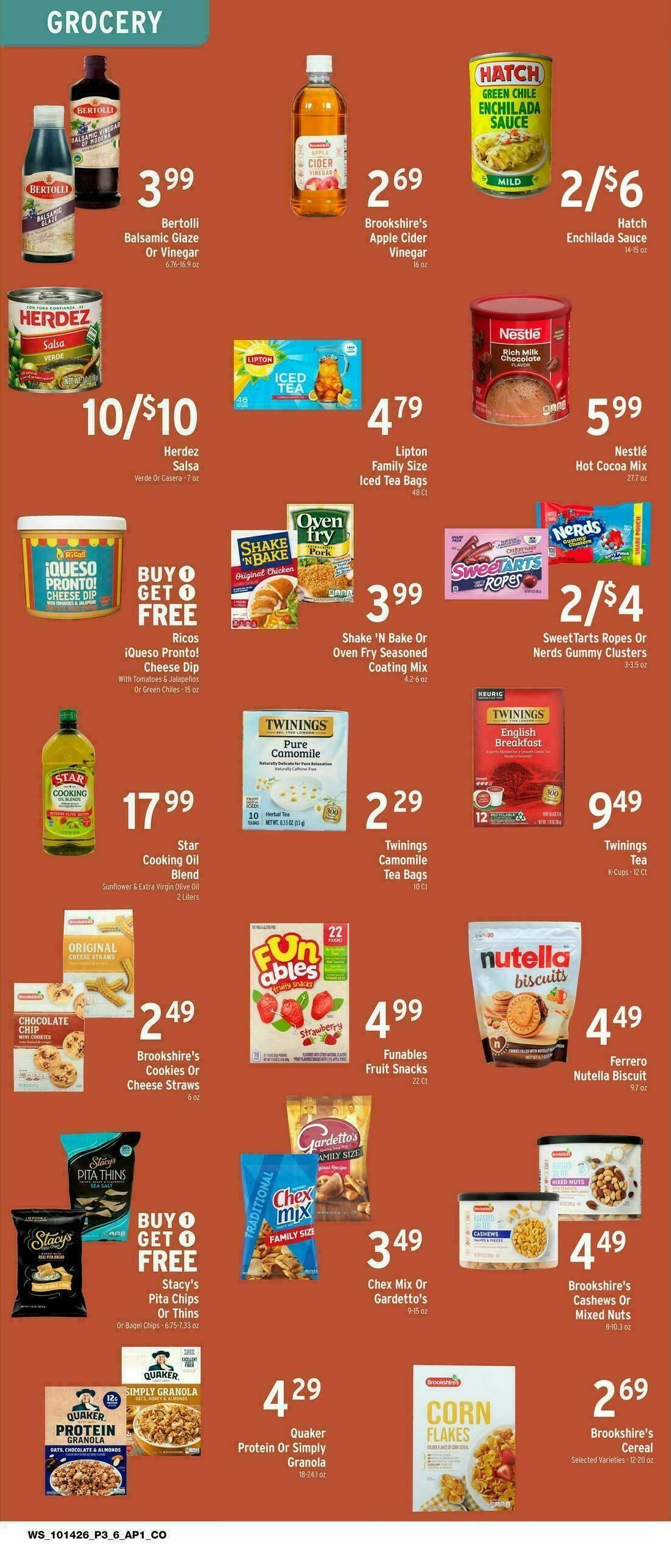 Brookshire's US Weekly Ad from October 14