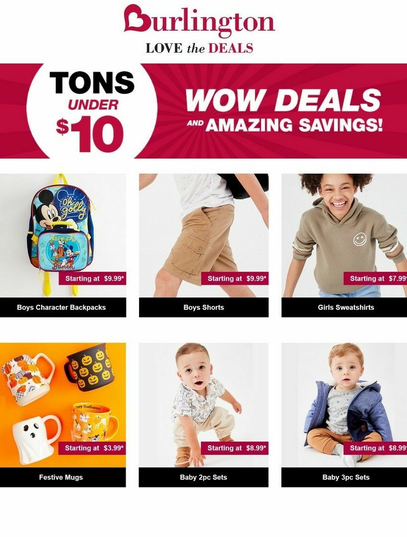 Burlington Weekly Ad from September 12