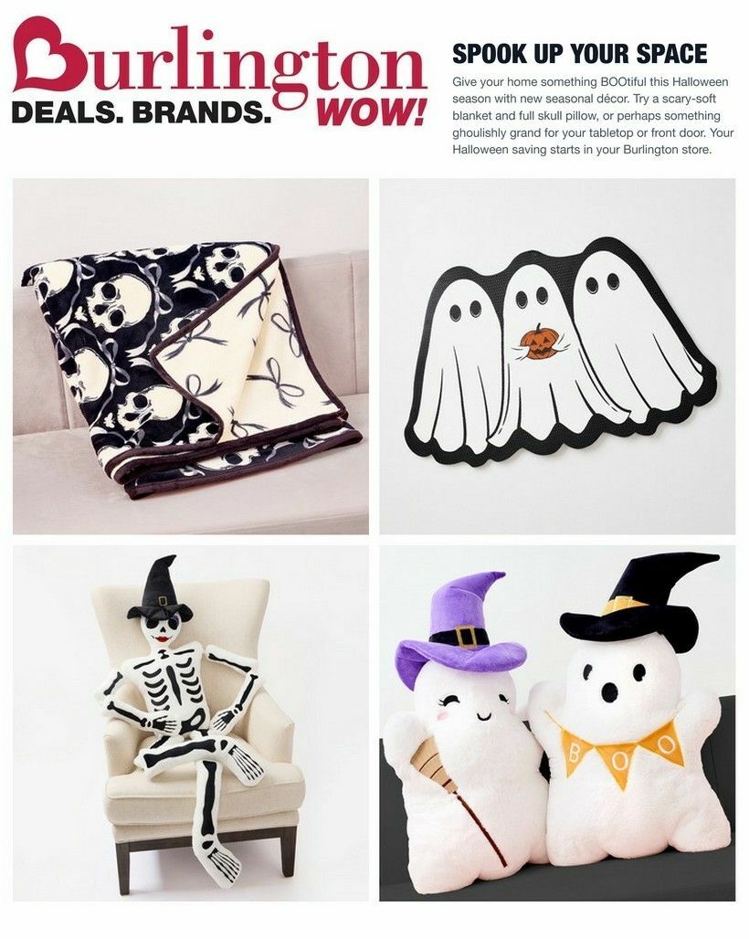 Burlington Halloween Weekly Ad from September 15