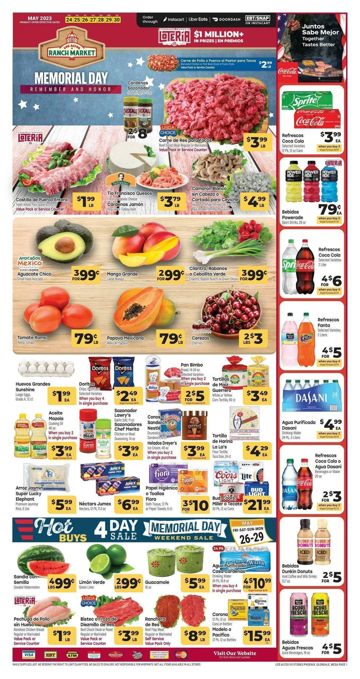 Cardenas Market Weekly Ad from May 24