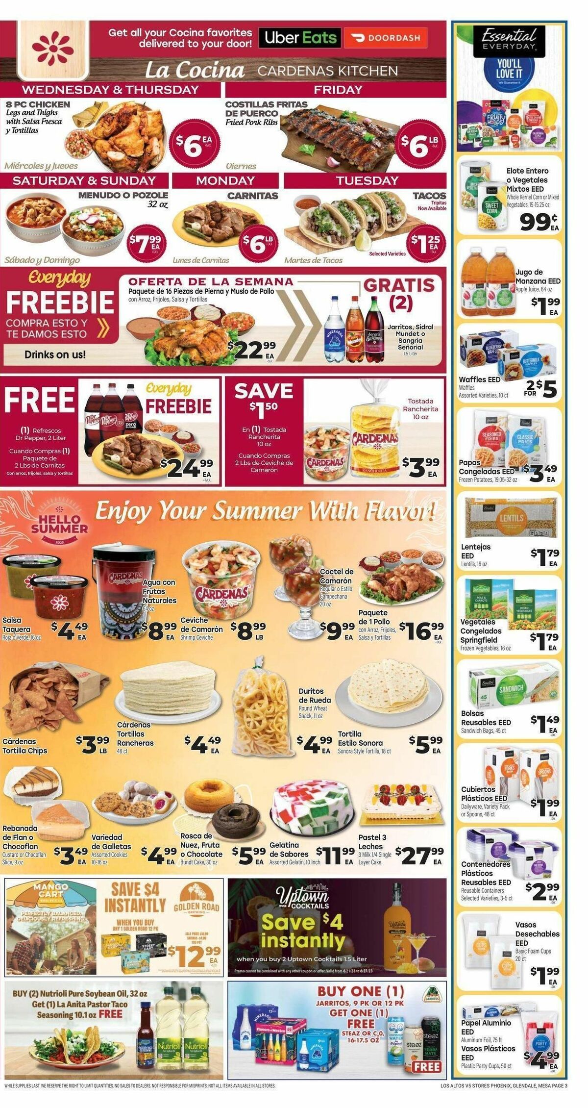 Cardenas Market Weekly Ad from June 21