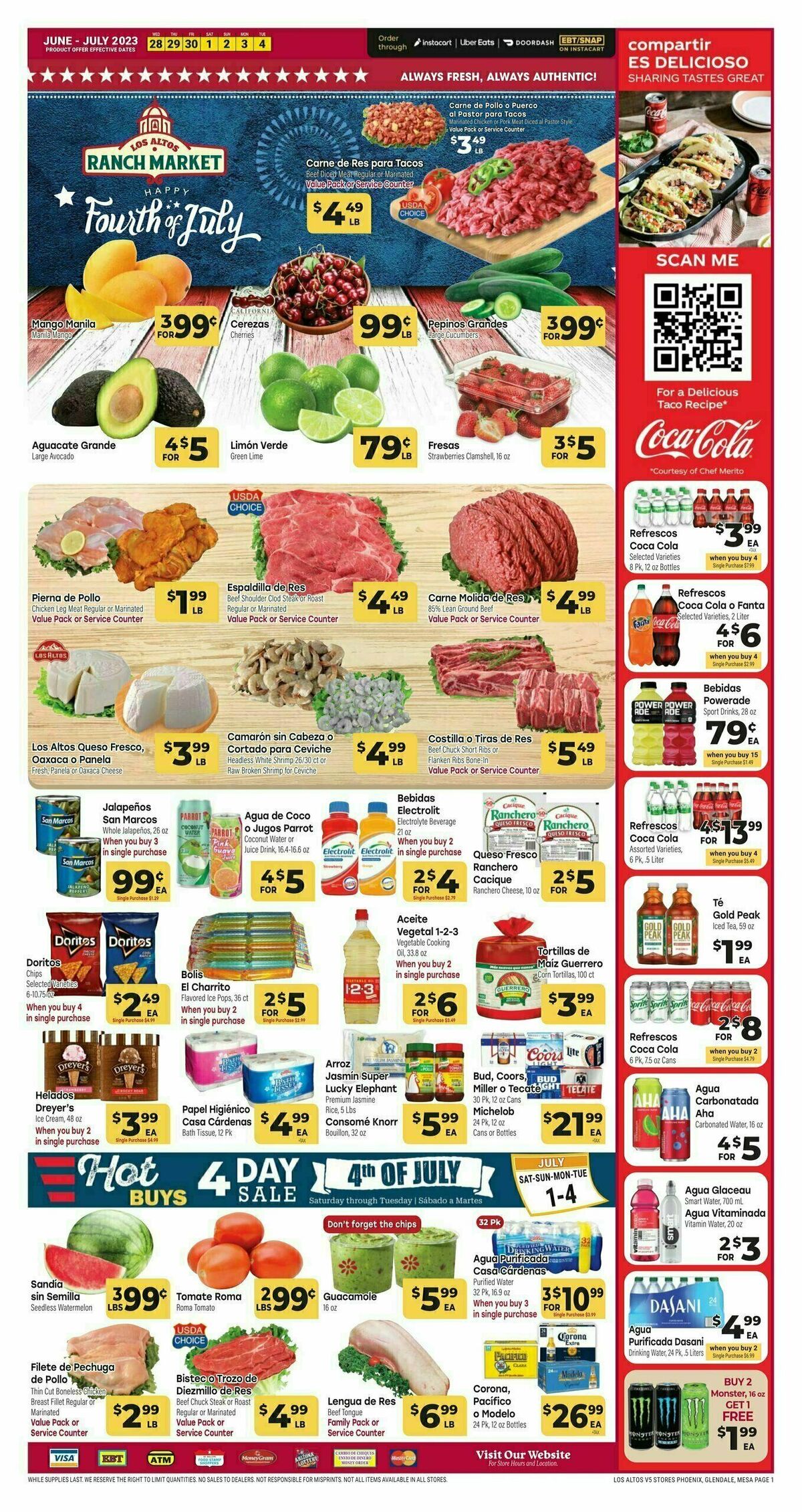 Cardenas Market Weekly Ad from June 28