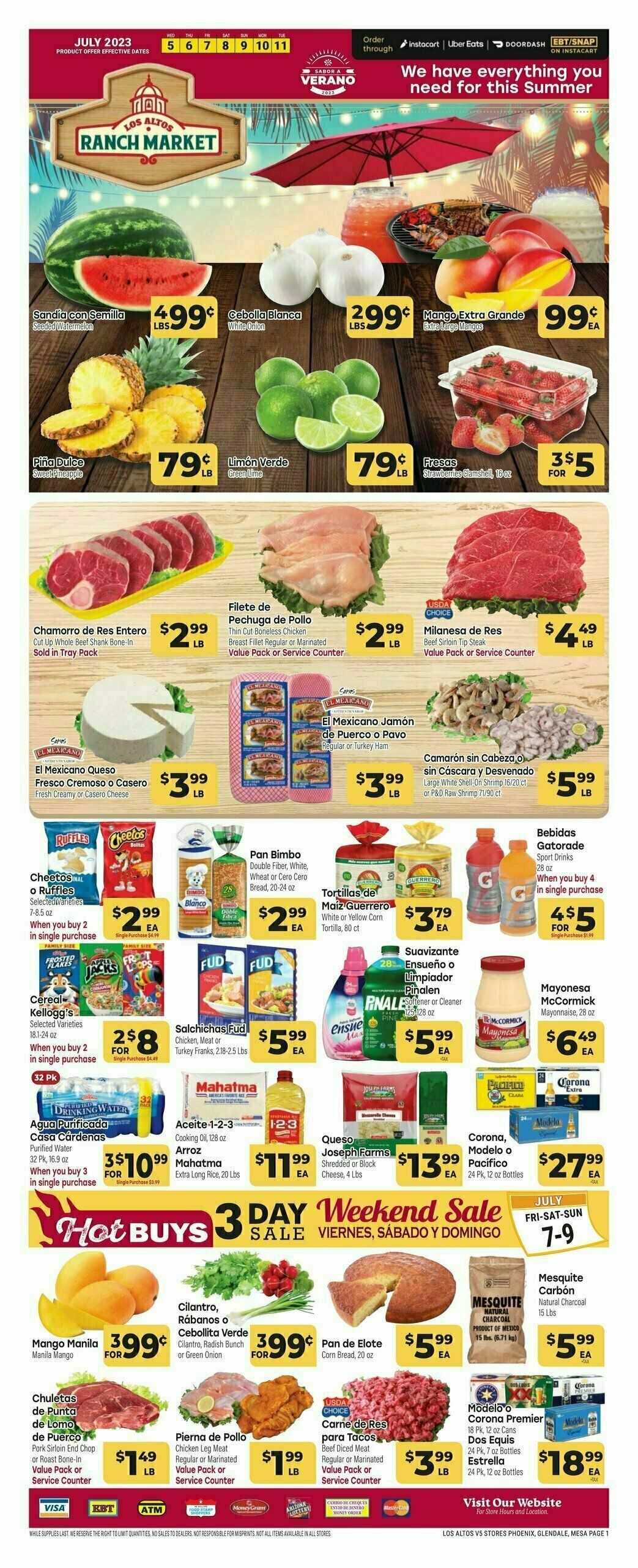 Cardenas Market Weekly Ad from July 5
