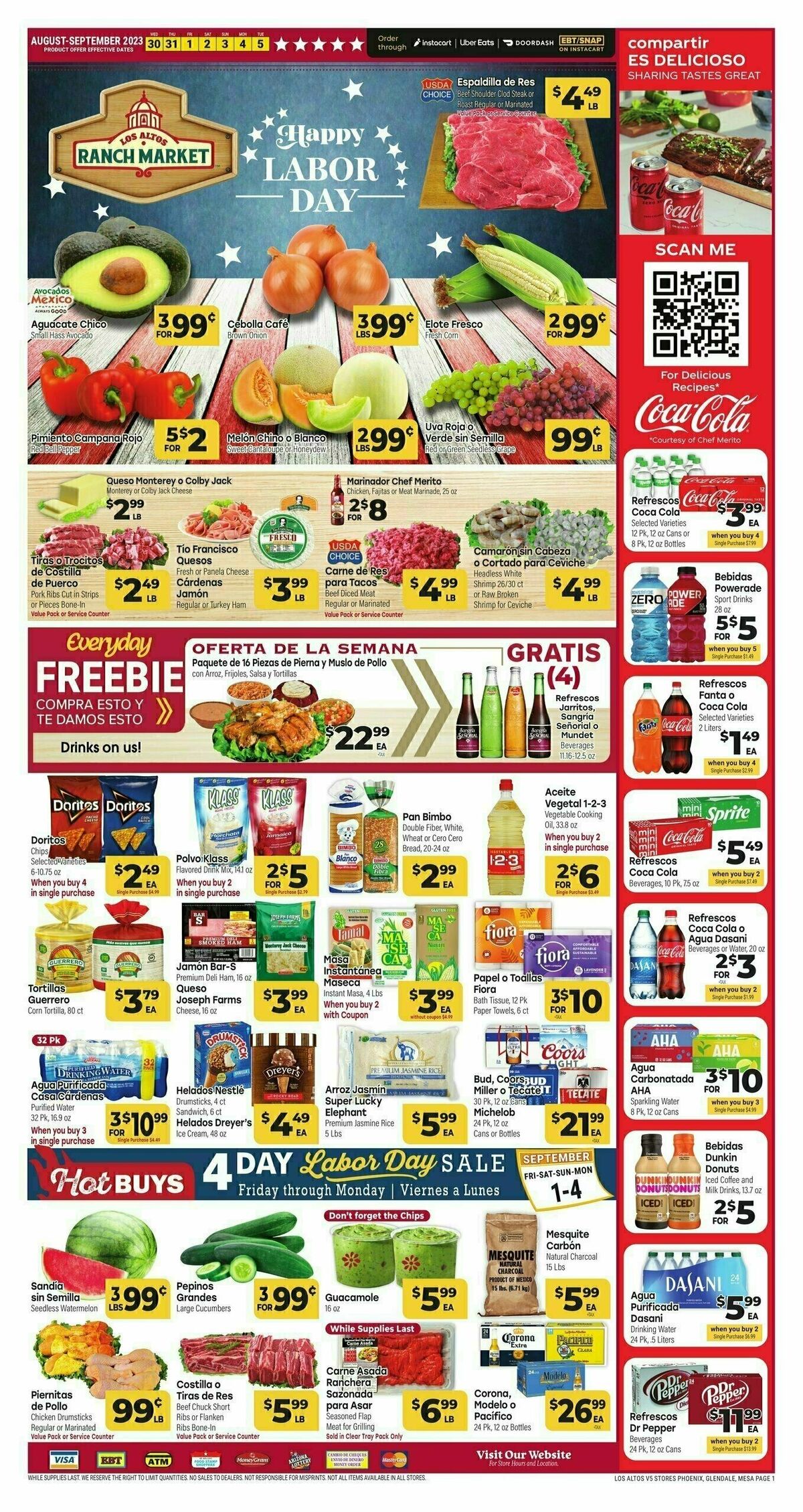 Cardenas Market Weekly Ad from August 30