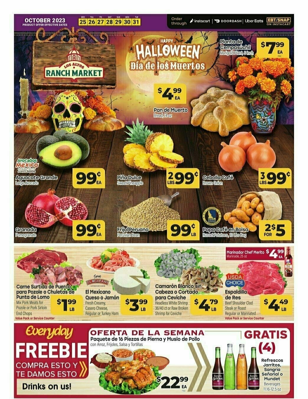 Cardenas Market Weekly Ad from October 25