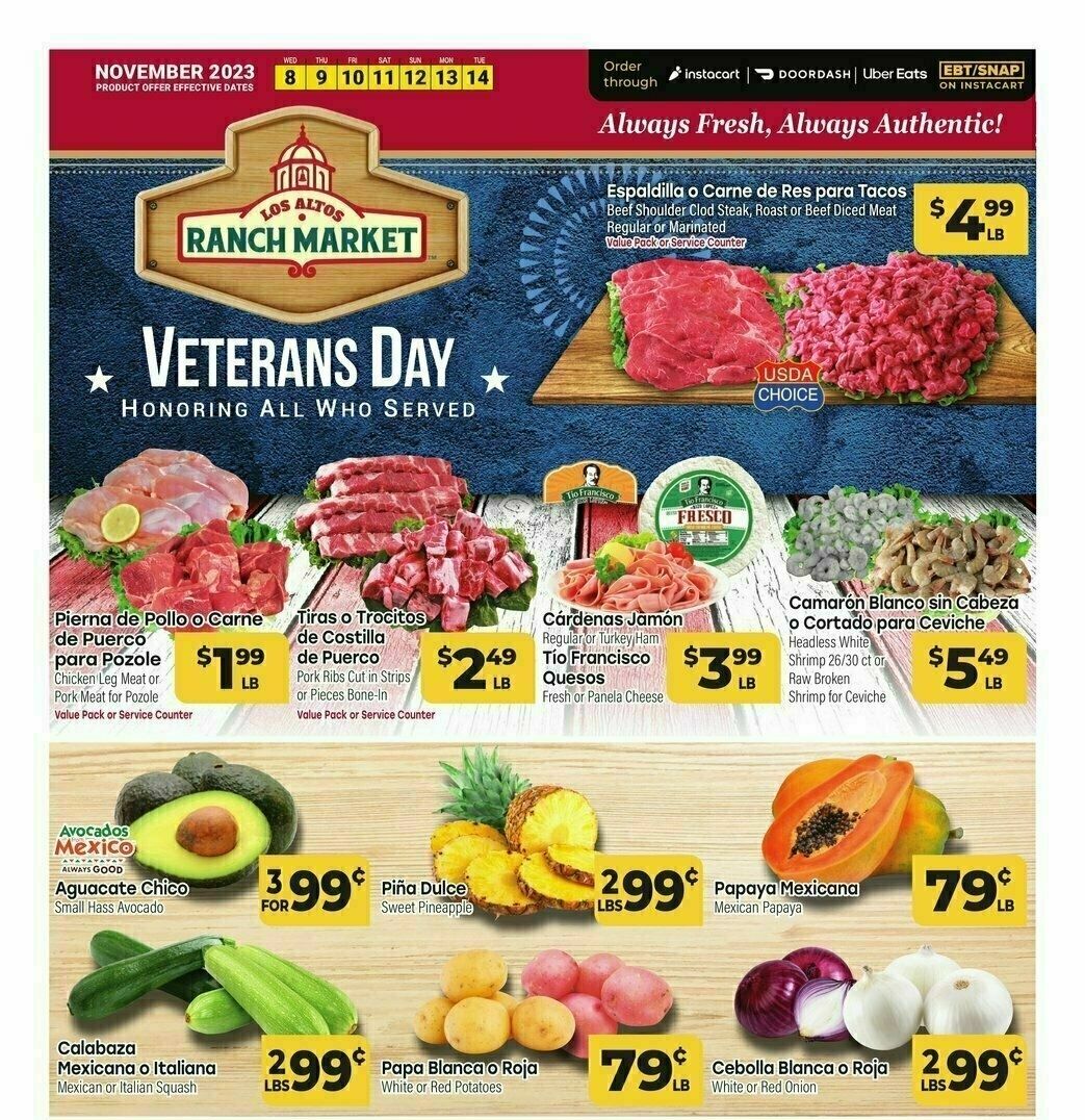 Cardenas Market Weekly Ad from November 8