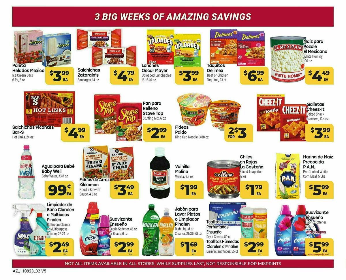 Cardenas Market Monthly Savings Guide Weekly Ad from November 8