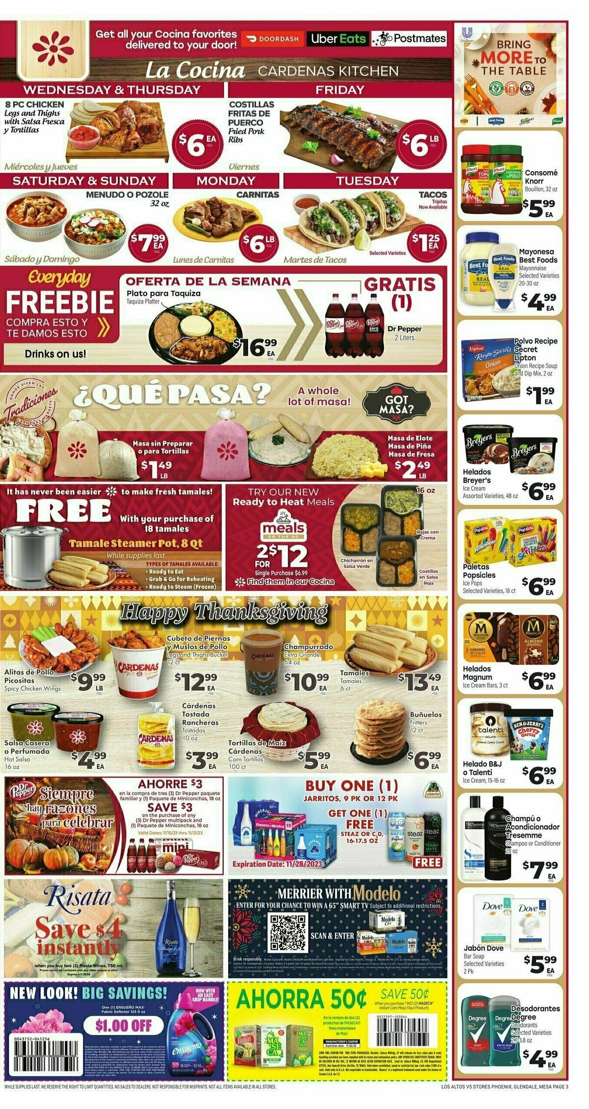 Cardenas Market Weekly Ad from November 15