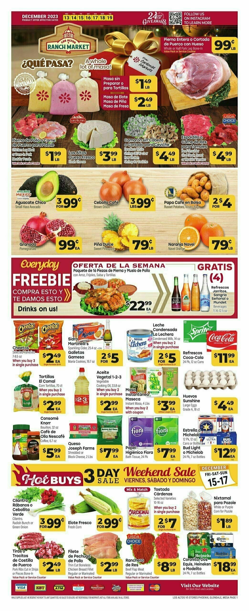 Cardenas Market Weekly Ad from December 13