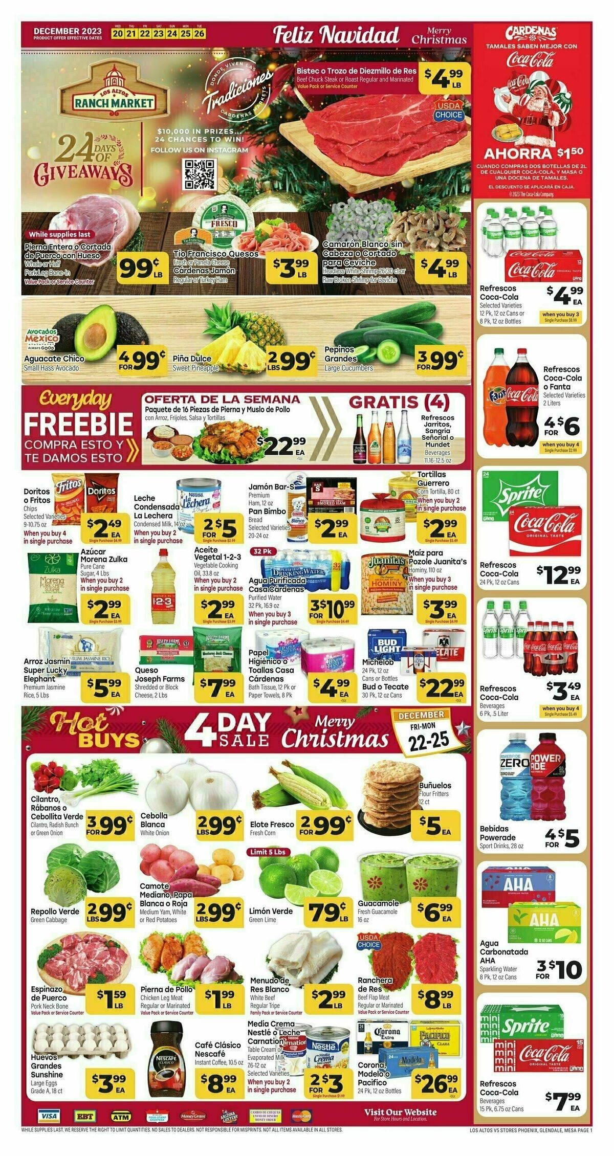 Cardenas Market Weekly Ad from December 20