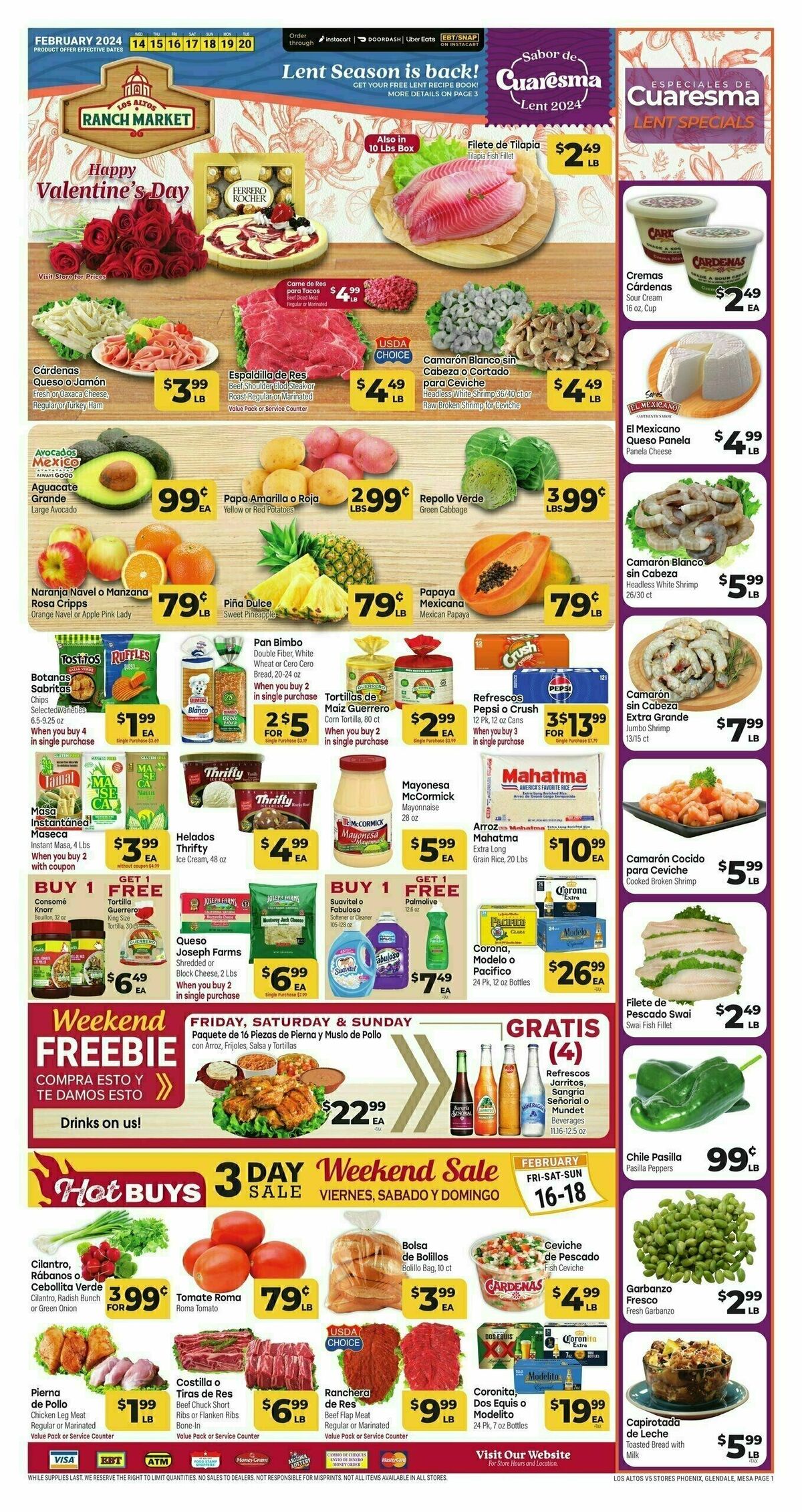 Cardenas Market Weekly Ad from February 14
