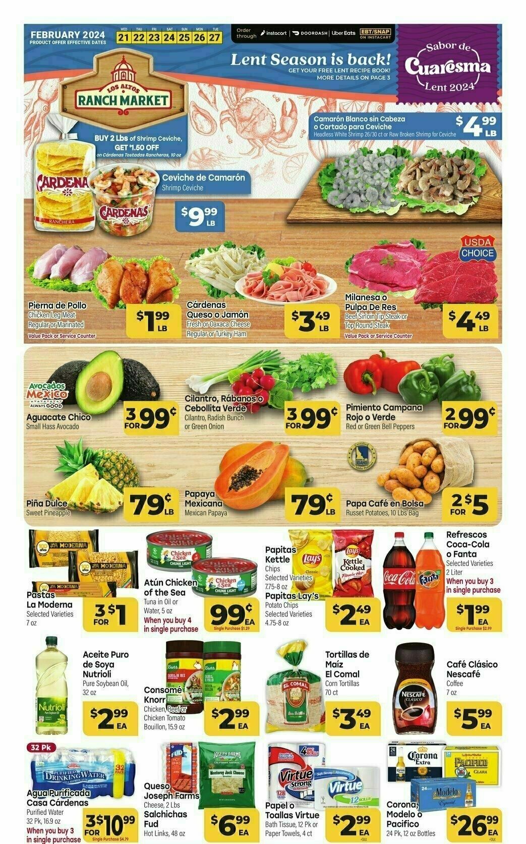 Cardenas Market Weekly Ad from February 21
