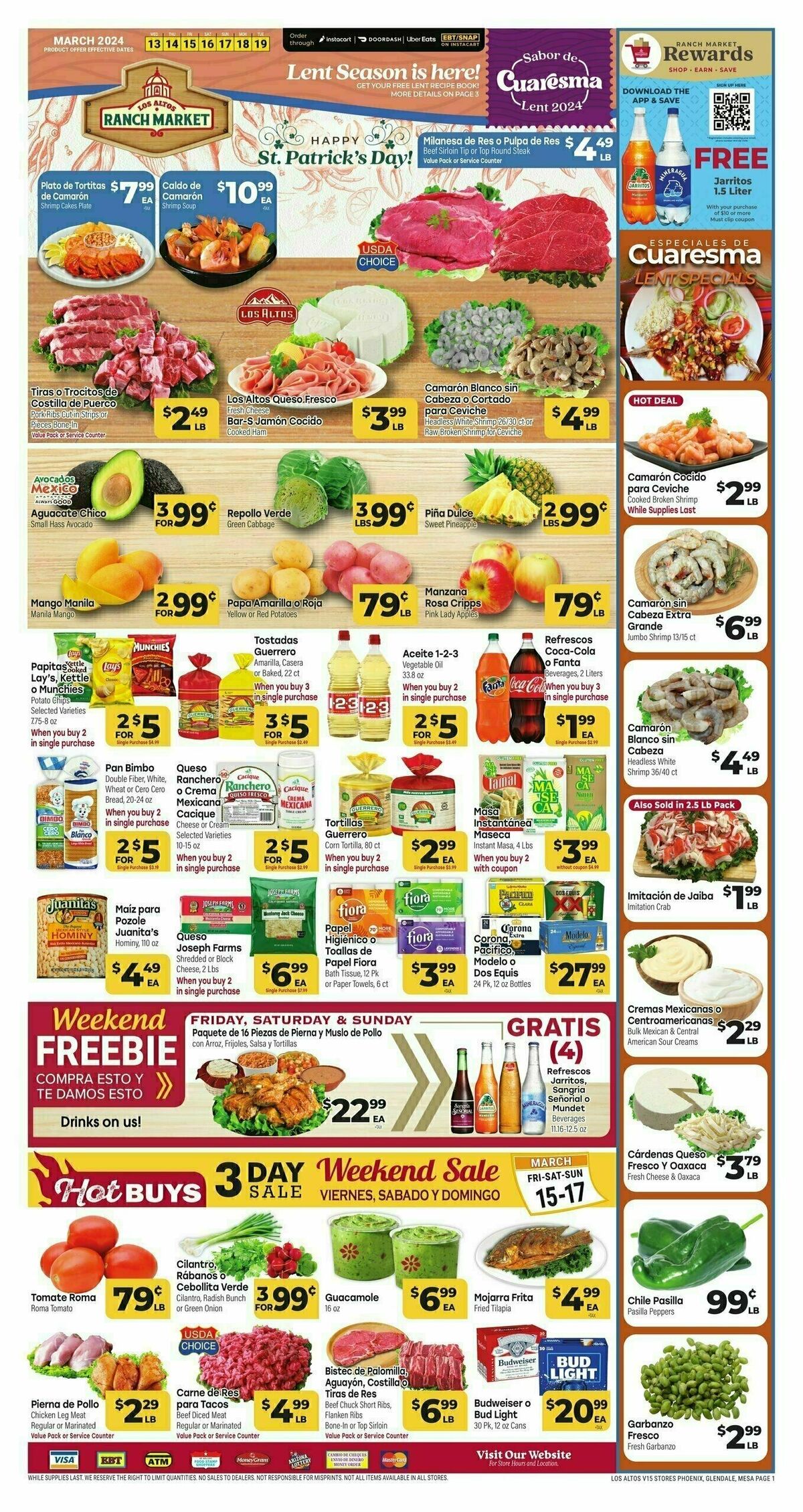 Cardenas Market Weekly Ad from March 13
