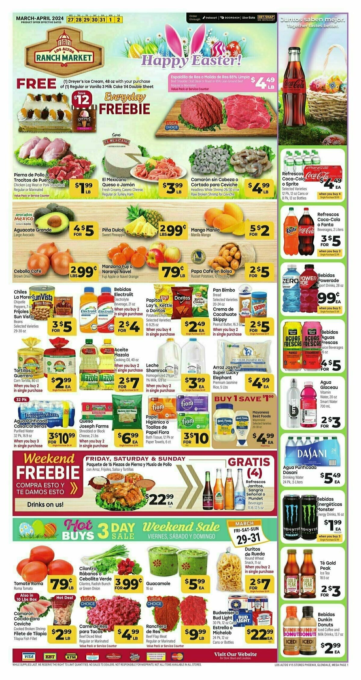 Cardenas Market Weekly Ad from March 27
