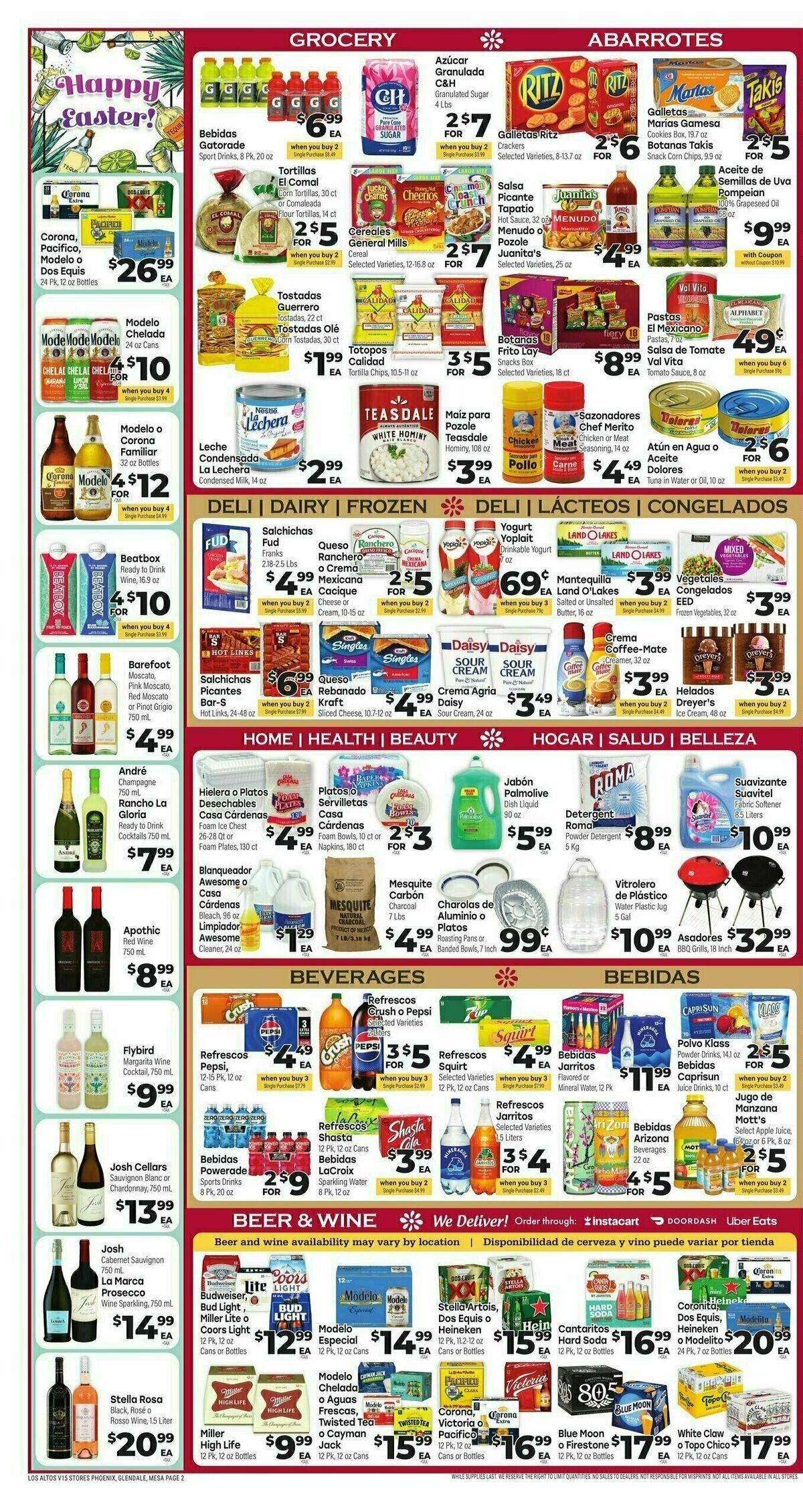 Cardenas Market Weekly Ad from March 27