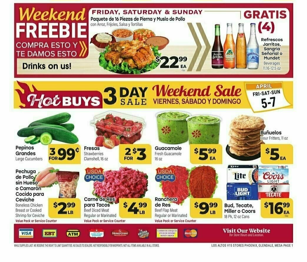 Cardenas Market Weekly Ad from April 3
