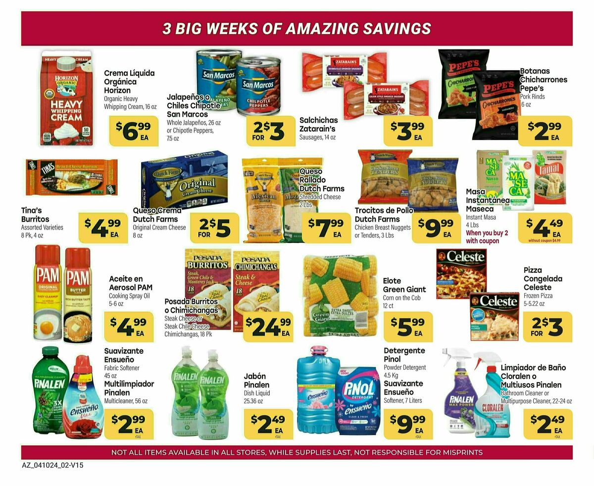 Cardenas Market Weekly Ad from April 10
