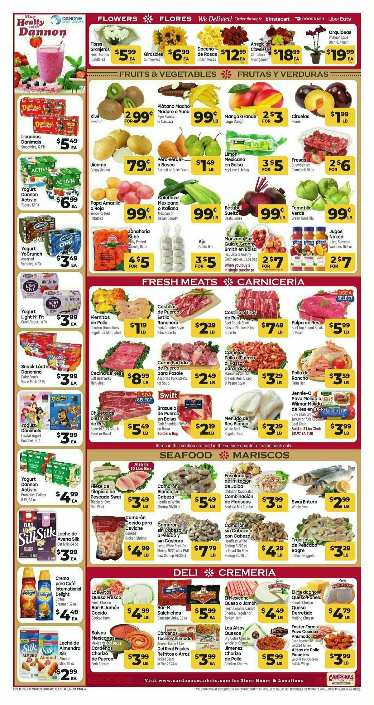 Cardenas Market Weekly Ad from April 17