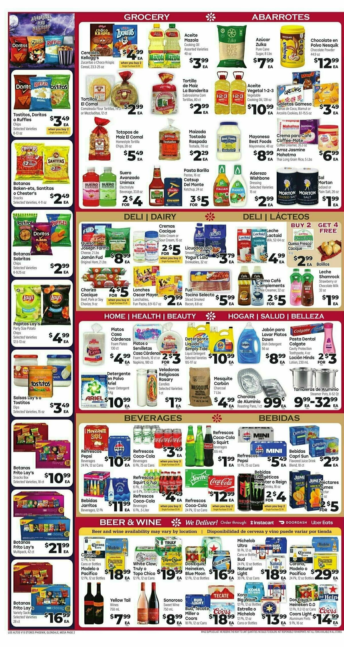 Cardenas Market Weekly Ad from October 9