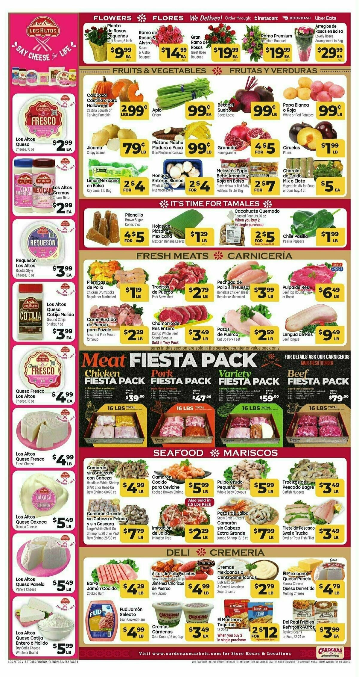 Cardenas Market Weekly Ad from October 9