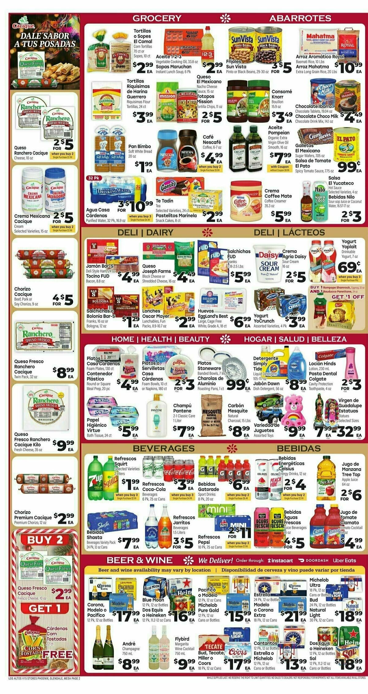 Cardenas Market Weekly Ad from December 11