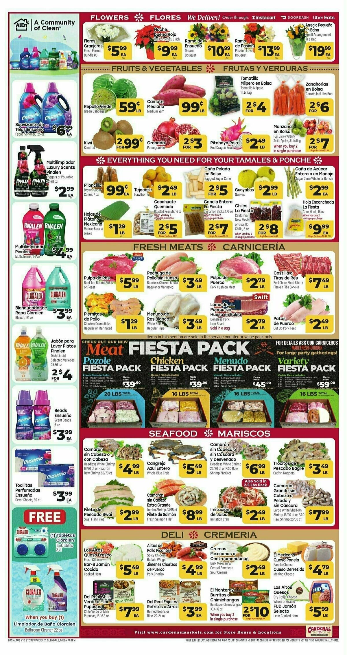 Cardenas Market Weekly Ad from December 11