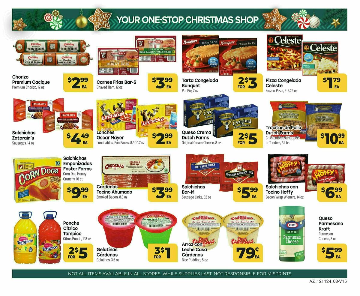 Cardenas Market December Savings Guide Weekly Ad from December 11
